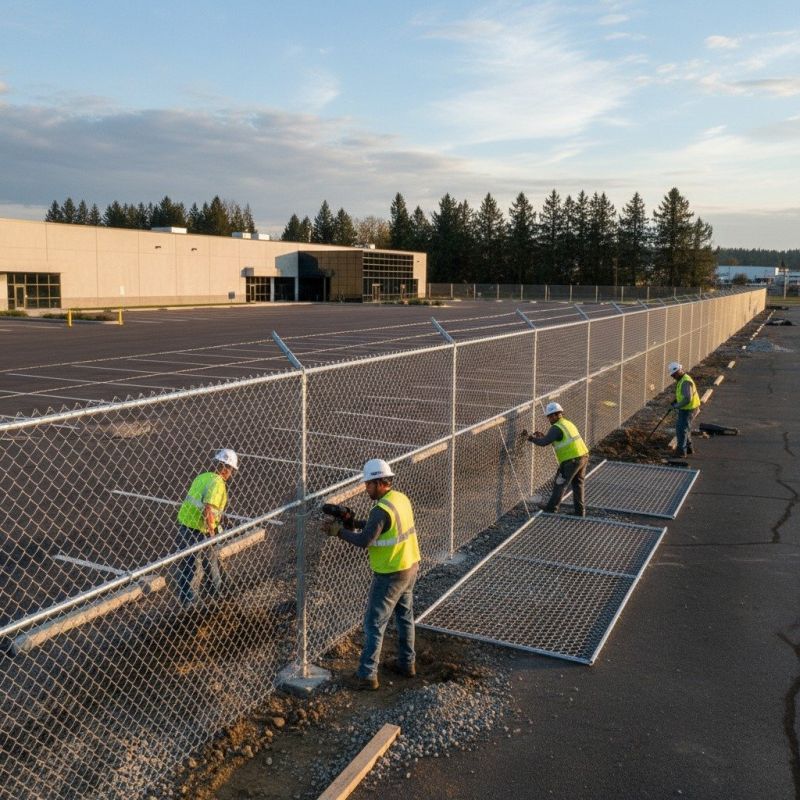 Local Iron Fence Installation pros at work