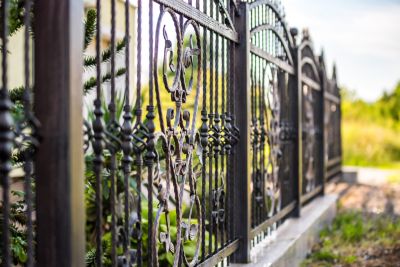 Residential Iron Fence Projects