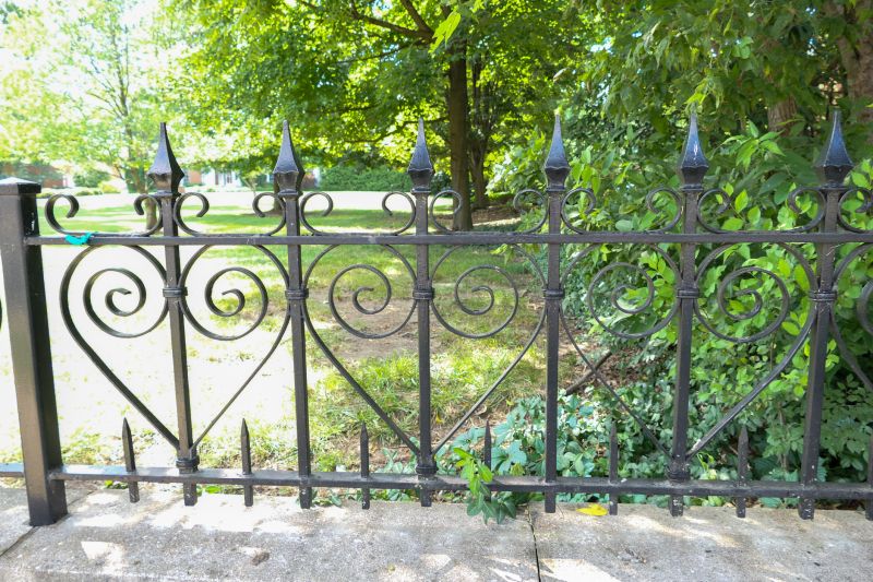 Finished Iron Fence